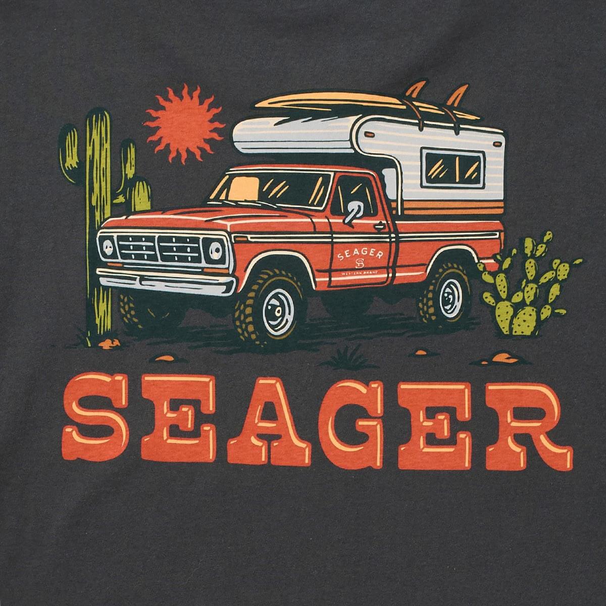Baja Tee Vintage Black