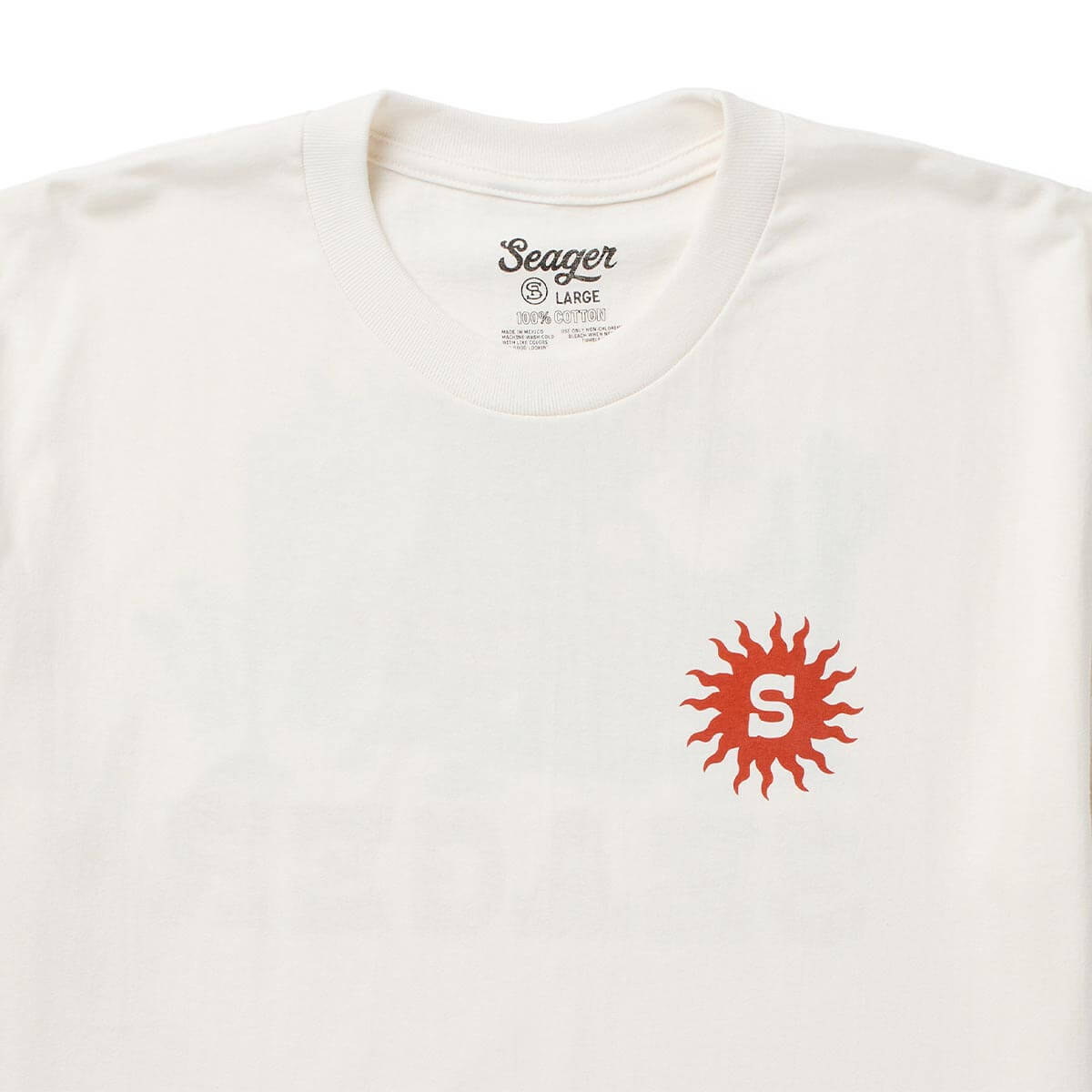 Baja Tee Vintage White – Seager Co.