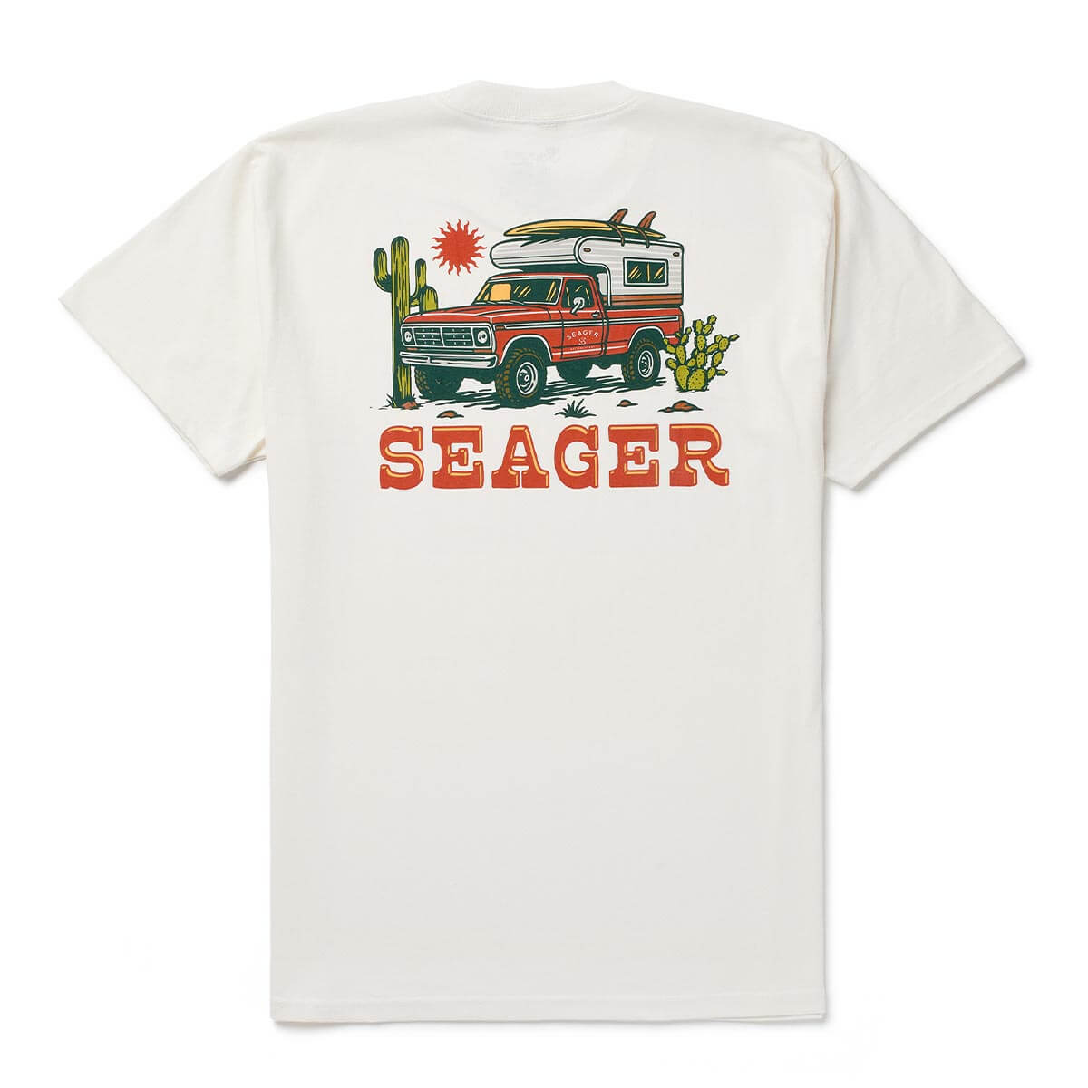 Baja Tee Vintage White