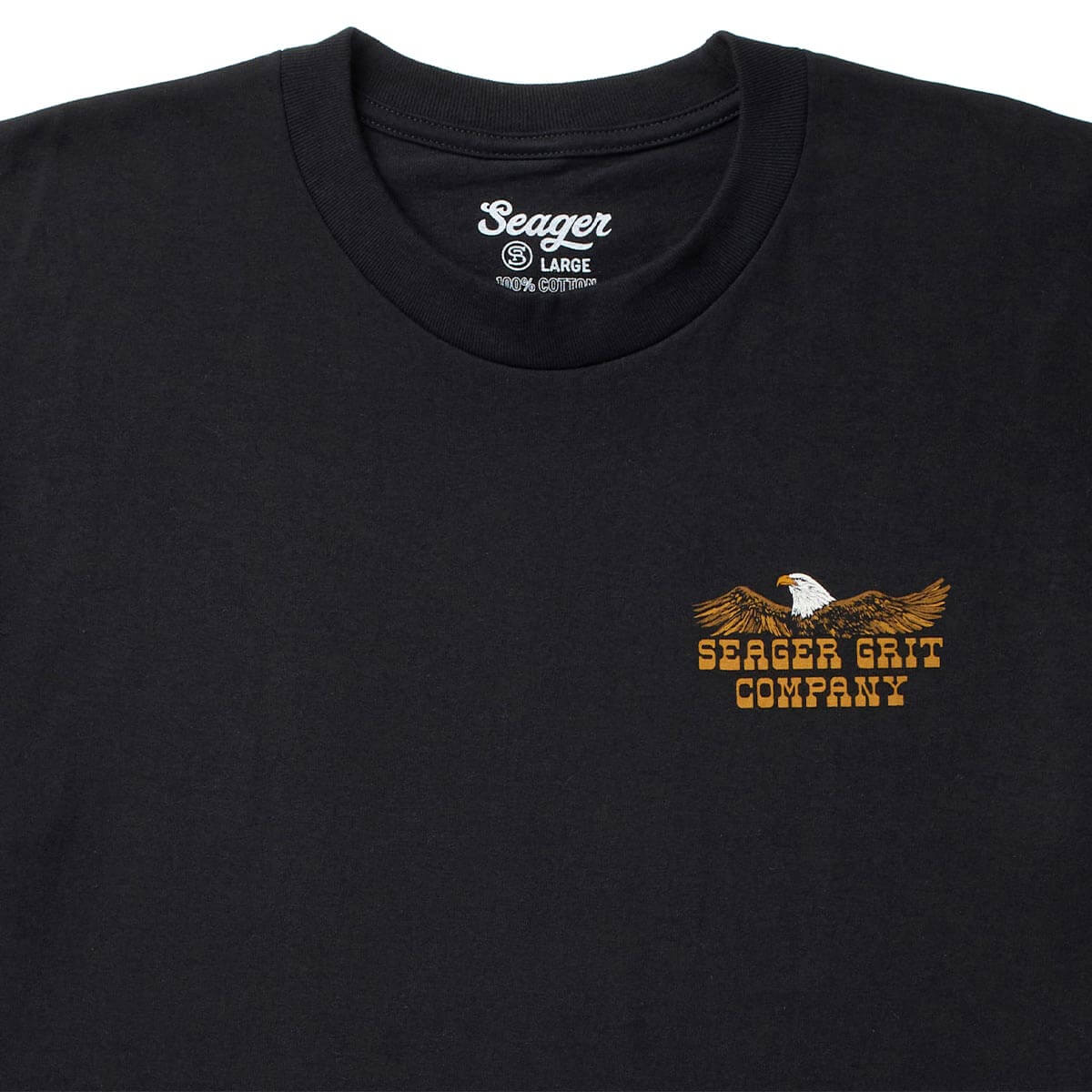 Big Rig Tee Black – Seager Co.