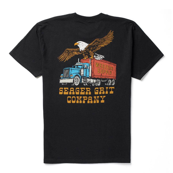 Big Rig Tee Black – Seager Co.