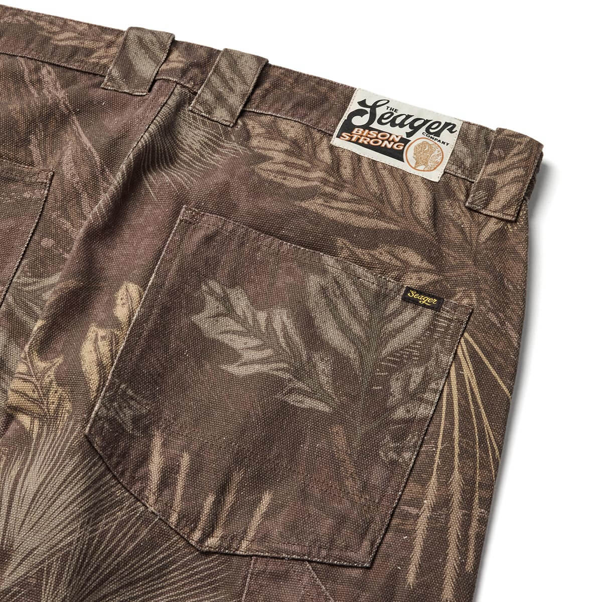 Bison Canvas Pant Seager Camo
