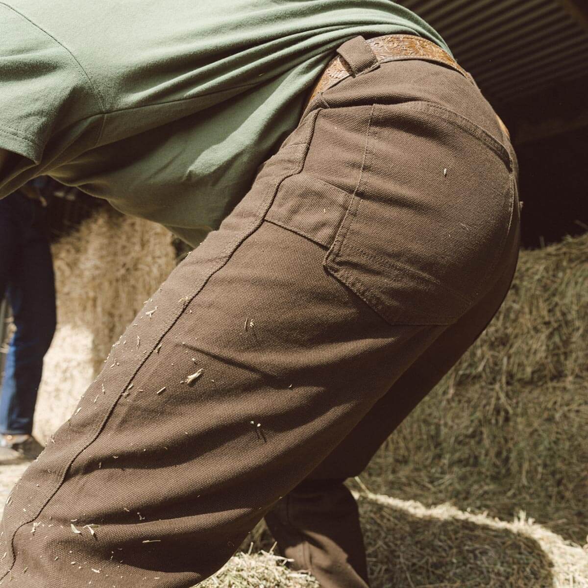 Bison Canvas Pant Tobacco – Seager Co.
