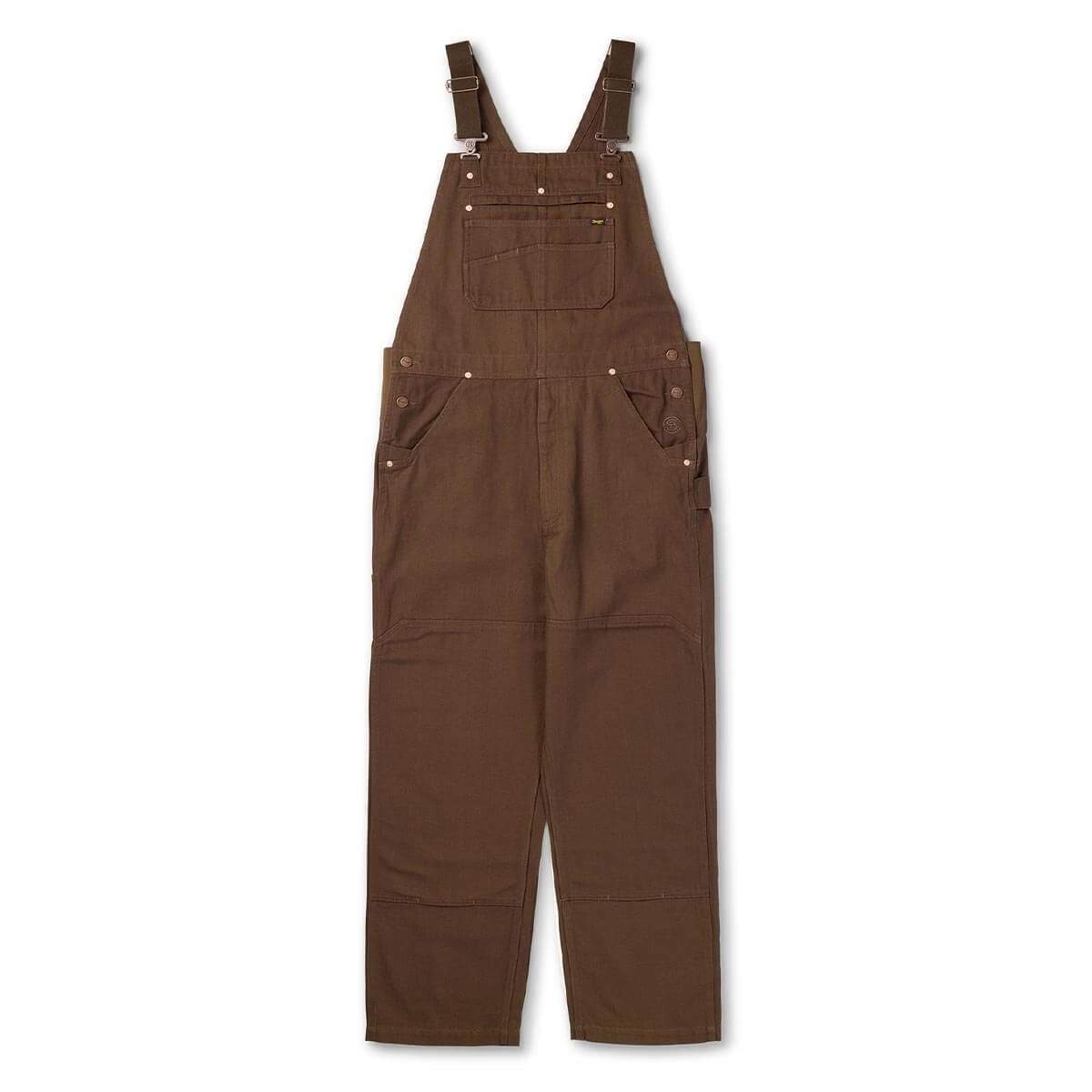 Bison Double Knee Overall Tobacco