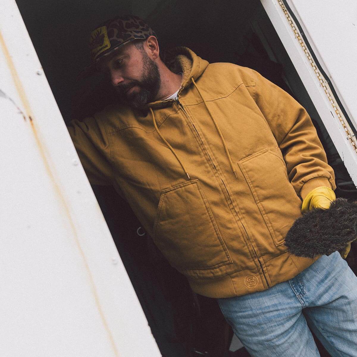 Bison Insulated Jacket Bronze