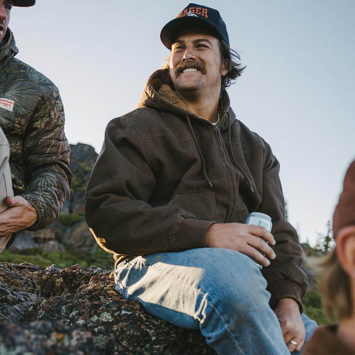 Bison Insulated Jacket Tobacco