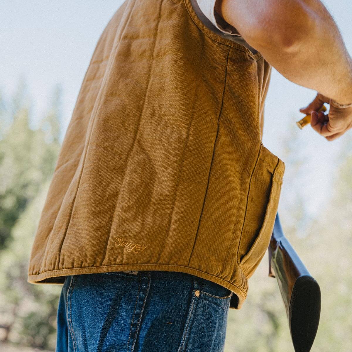 Bison Vest Bronze
