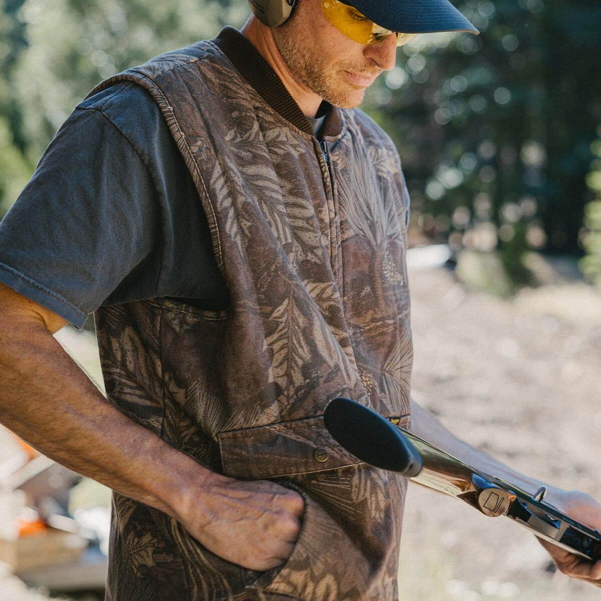 Bison Vest Seager Camo