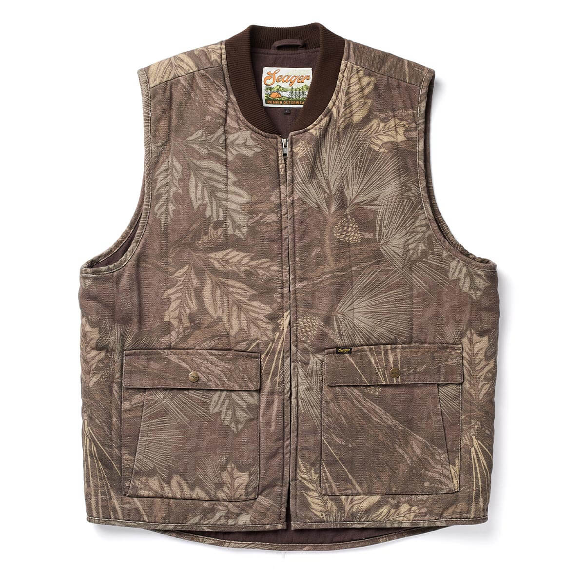 Bison Vest Seager Camo