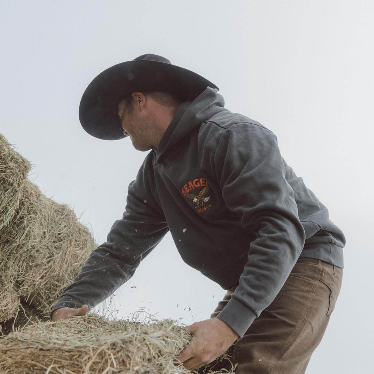 Bradley Heavy-Weight Hoodie Pigment Black