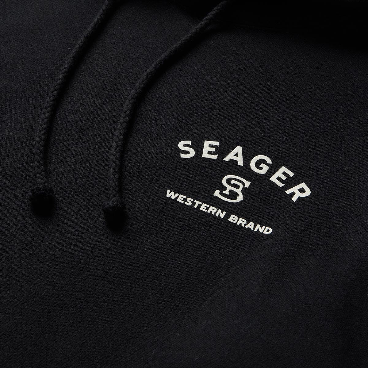 Branded Hoodie Black