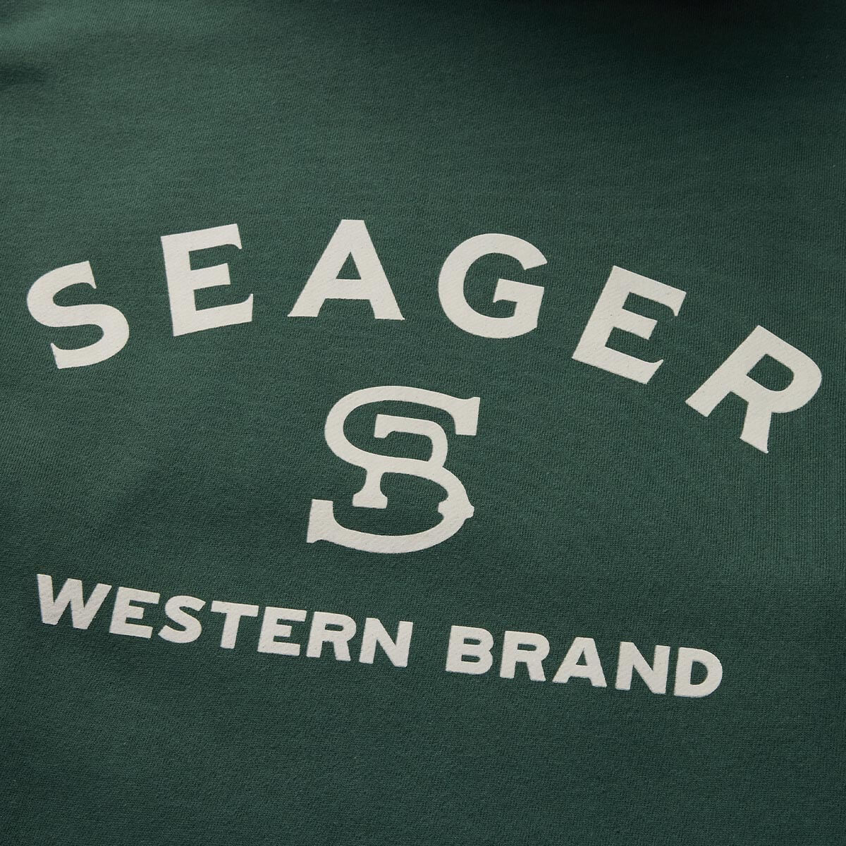 Branded Hoodie Forest Green