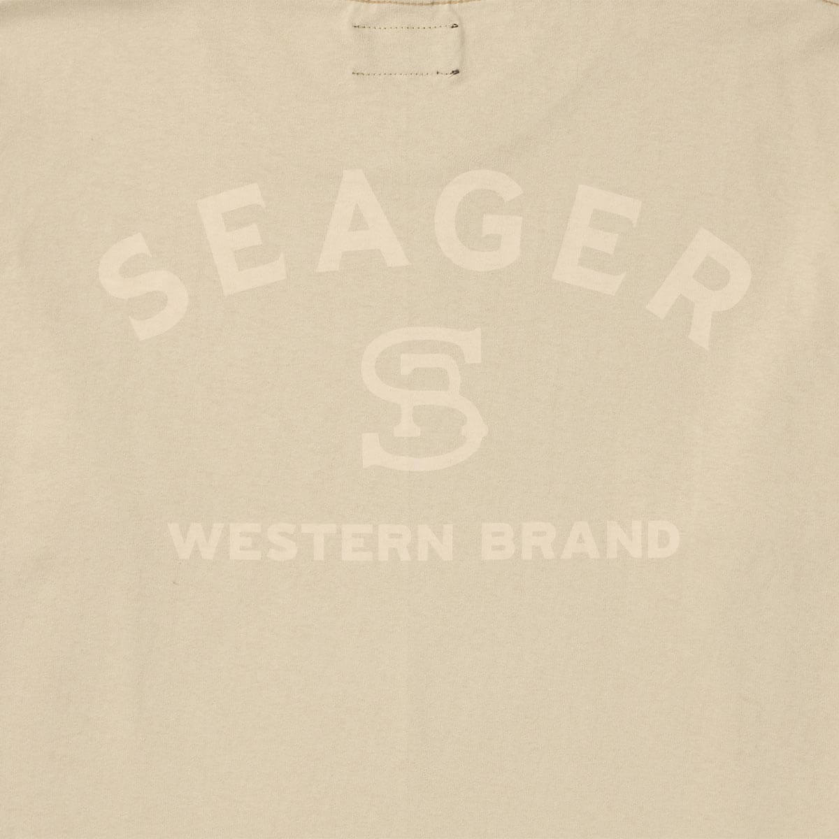 Branded L/S Tee Cream