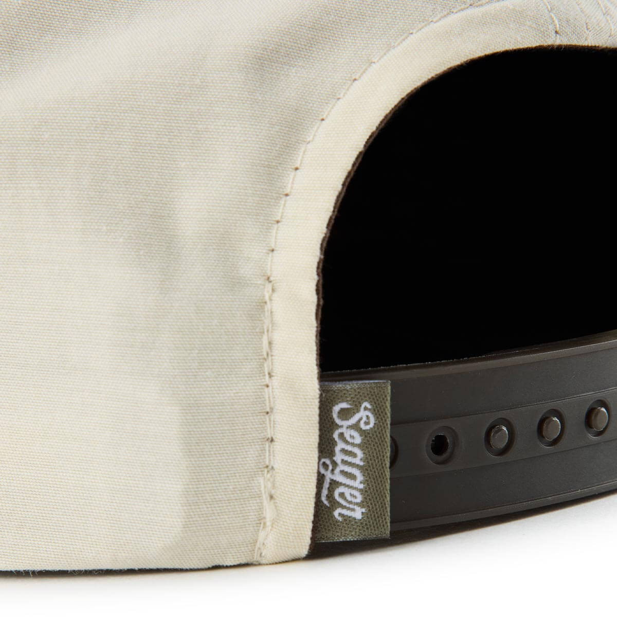 Branded Snapback Cream/Camo