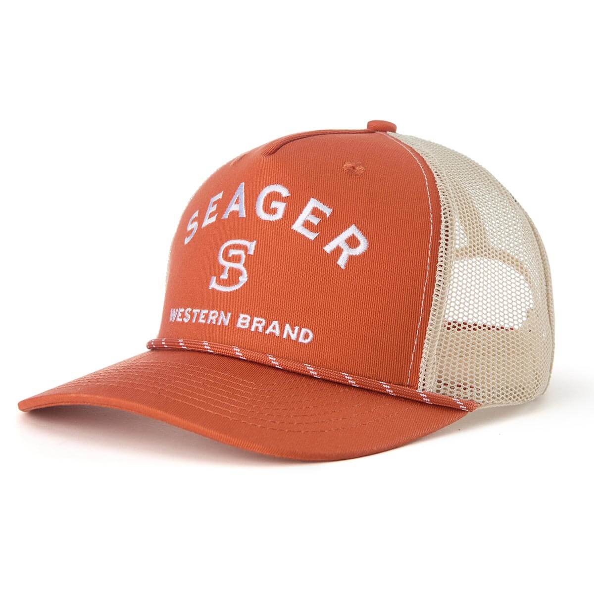 Branded Trucker Snapback Orange