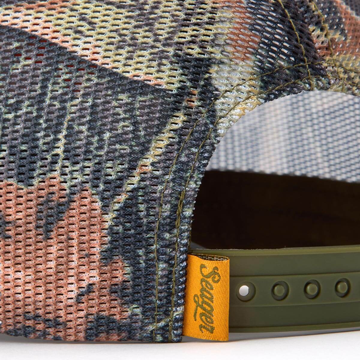 Branded Trucker Snapback SJC Camo