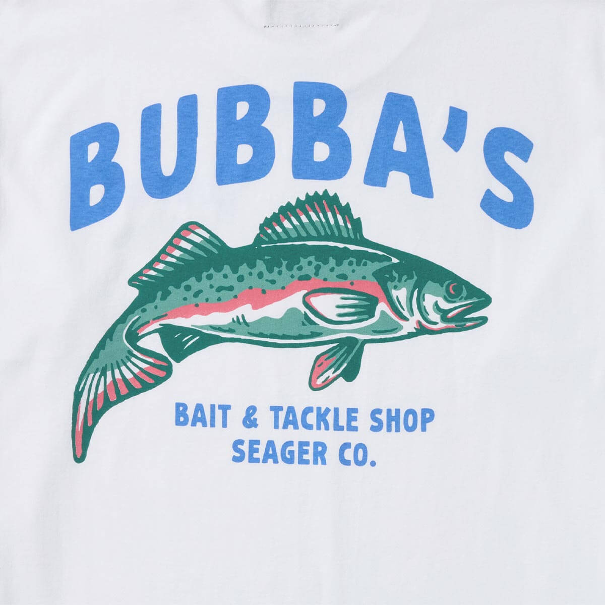 Bubba's L/S Tee White