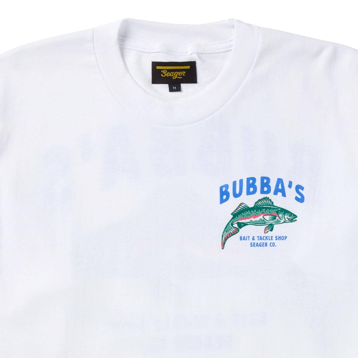 Bubba's L/S Tee White
