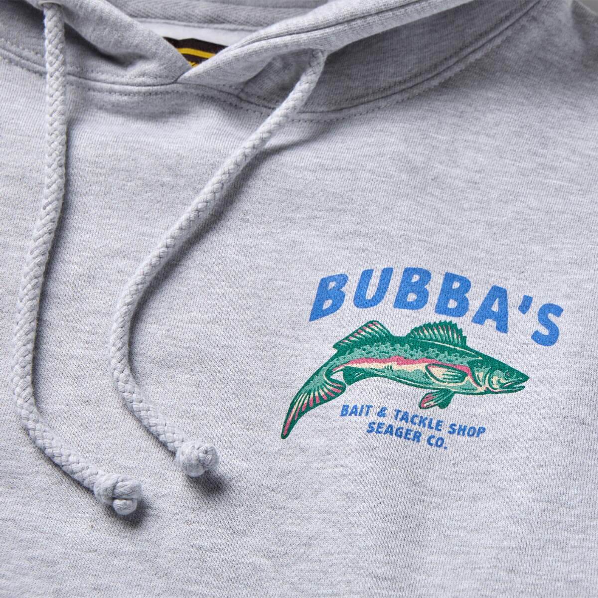 Bubba's Mid-Weight Hoodie Heather Grey
