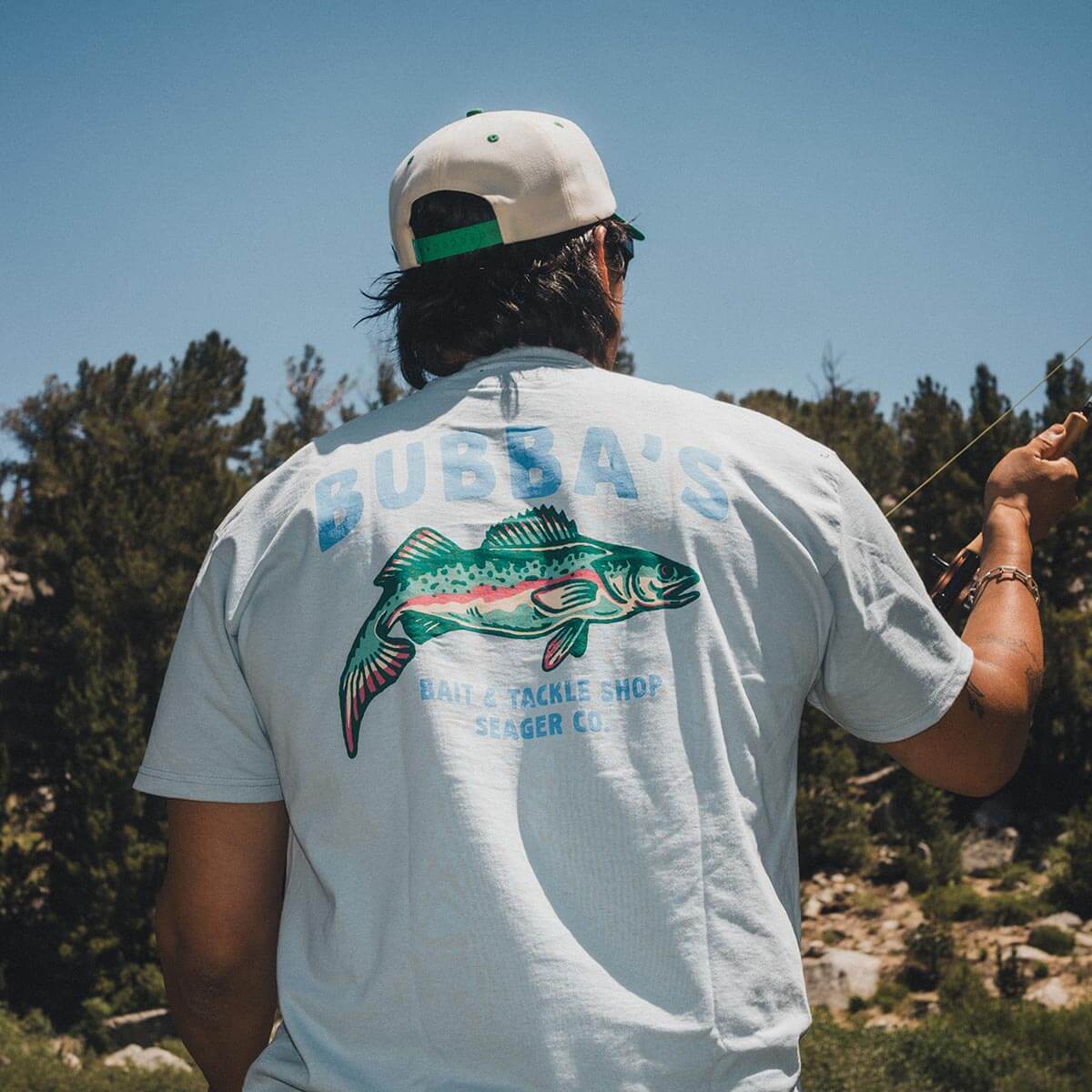 Bubba's Tee Sky Blue