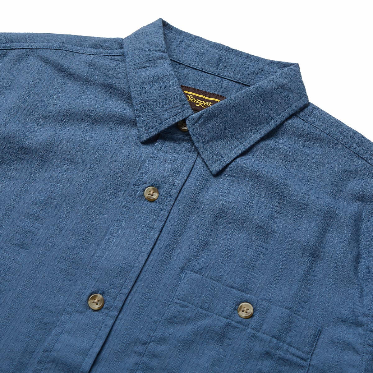 Caldera S/S Shirt Faded Denim