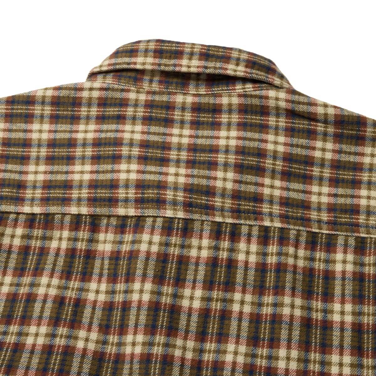 Calico Flannel Carmel/Roasted Red