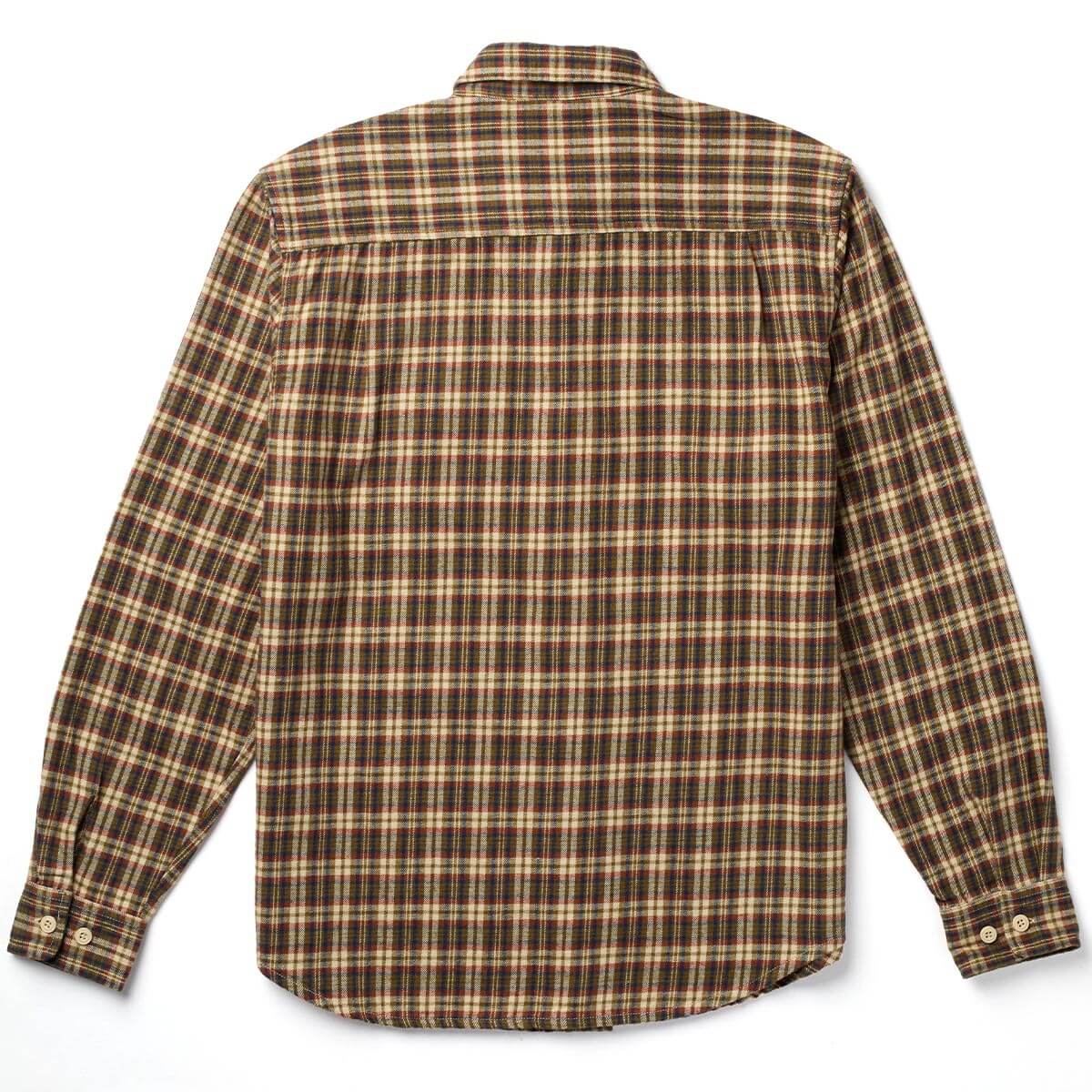 Calico Flannel Carmel/Roasted Red