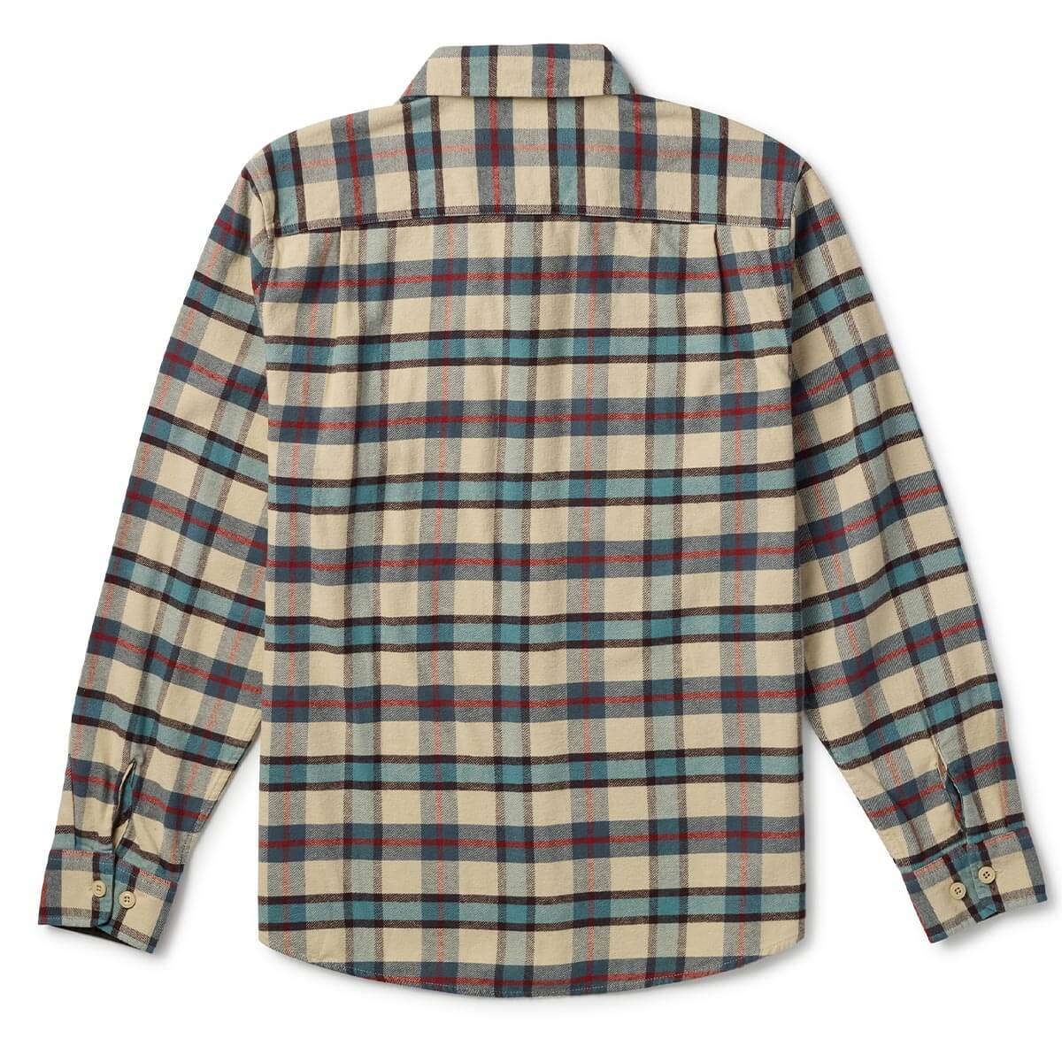 Calico Flannel Cream/Plaid