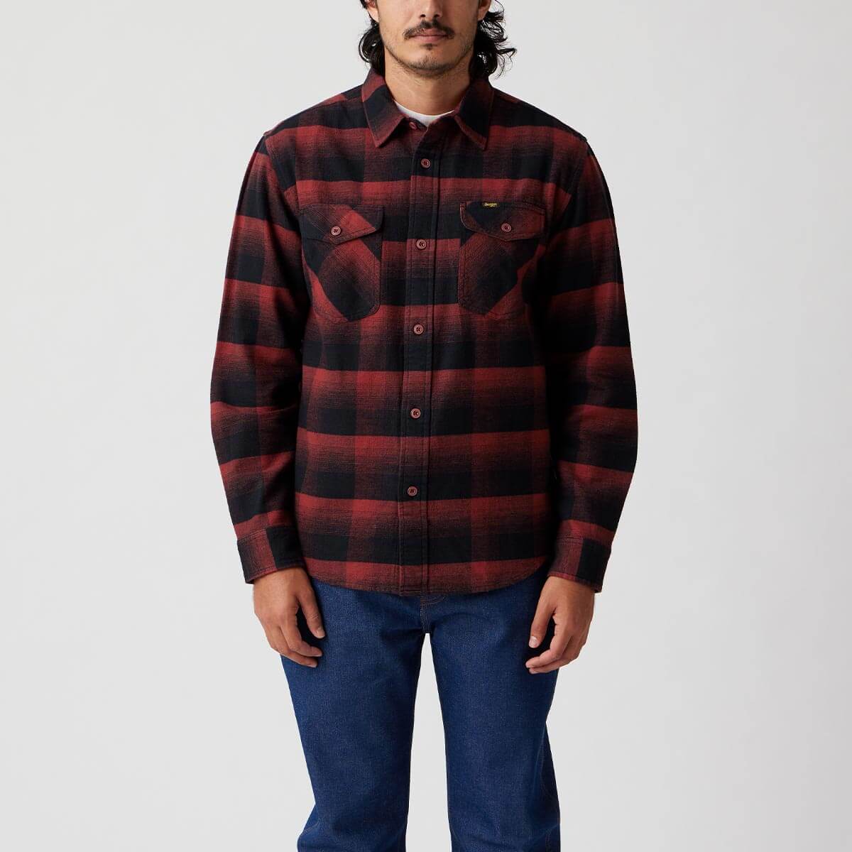 Calico Flannel Red Rock Plaid