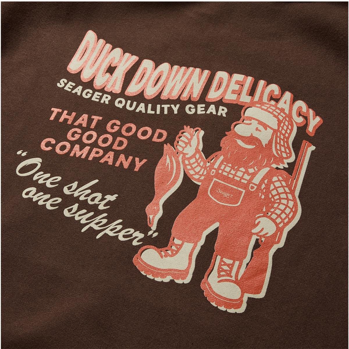 Duck Down Delicacy Hoodie Brown