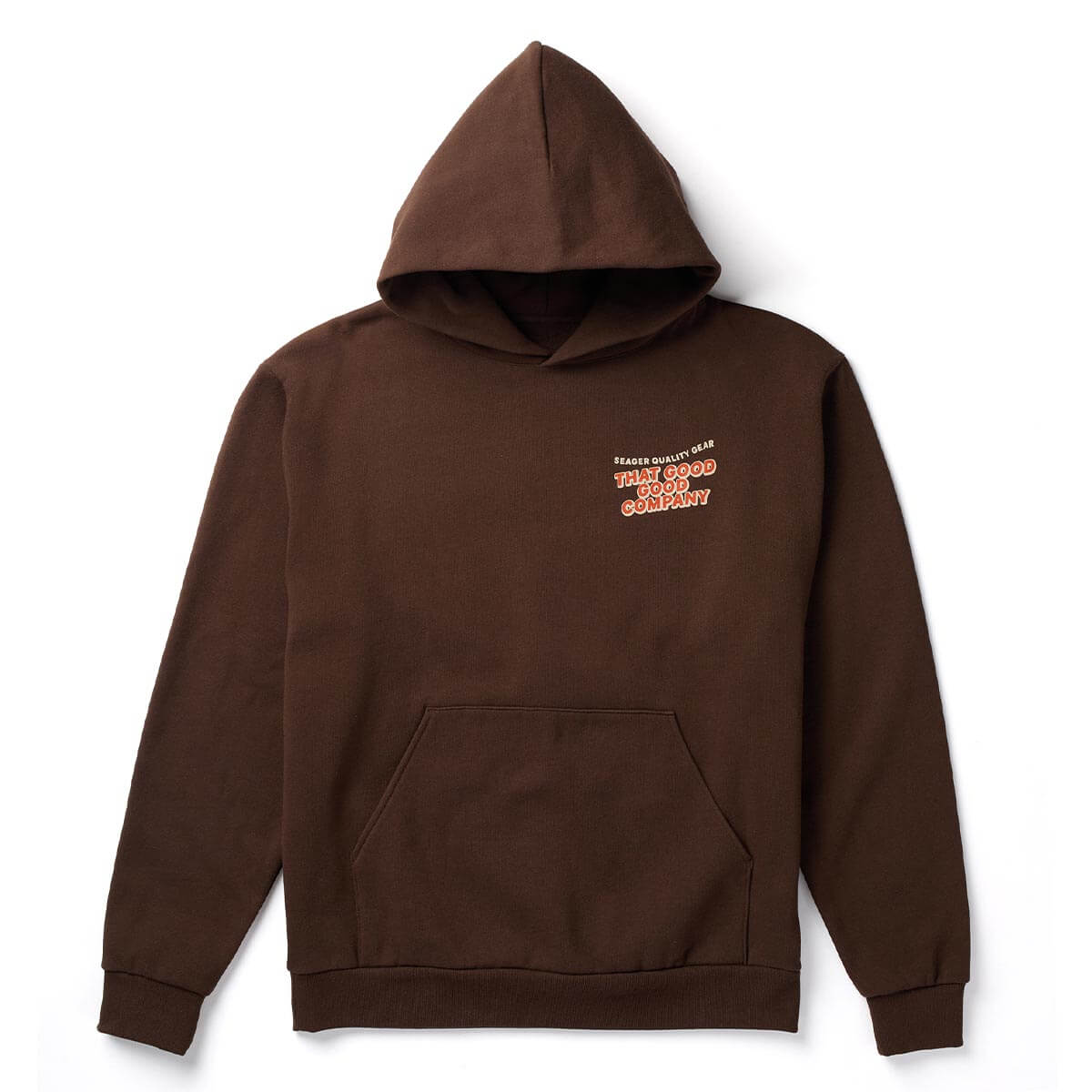 Duck Down Delicacy Hoodie Brown
