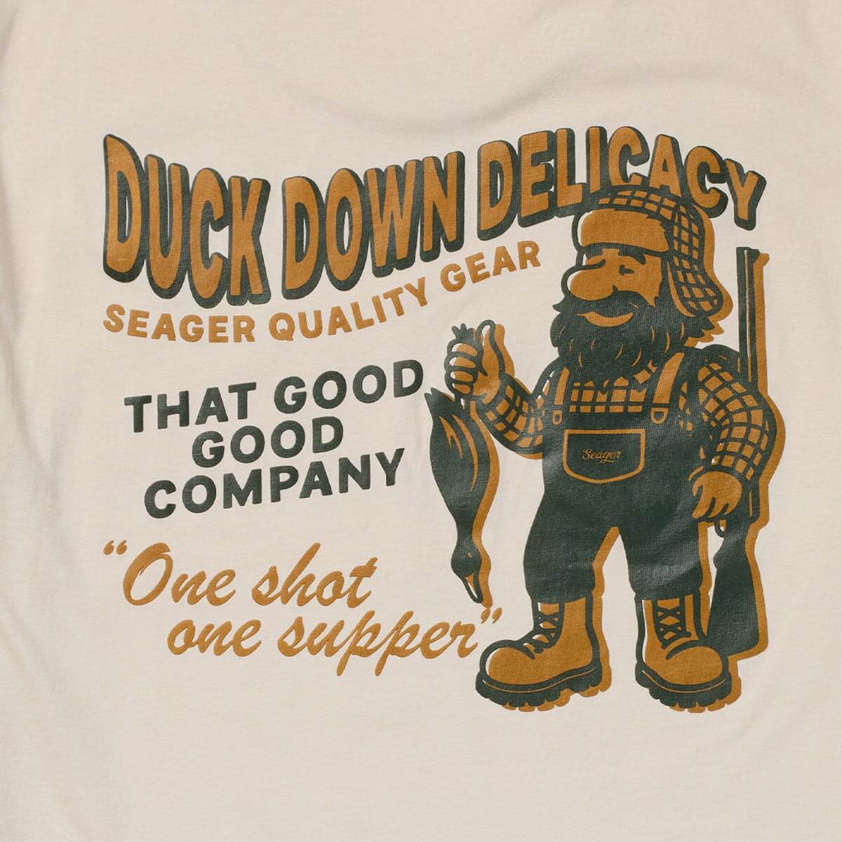 Duck Down Delicacy Tee Cream