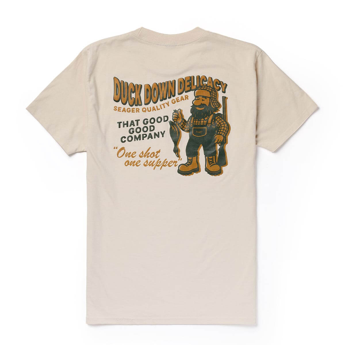 Duck Down Delicacy Tee Cream