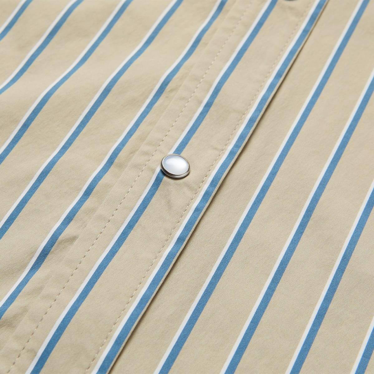 El Ranchero S/S Shirt Tidal Foam Stripe