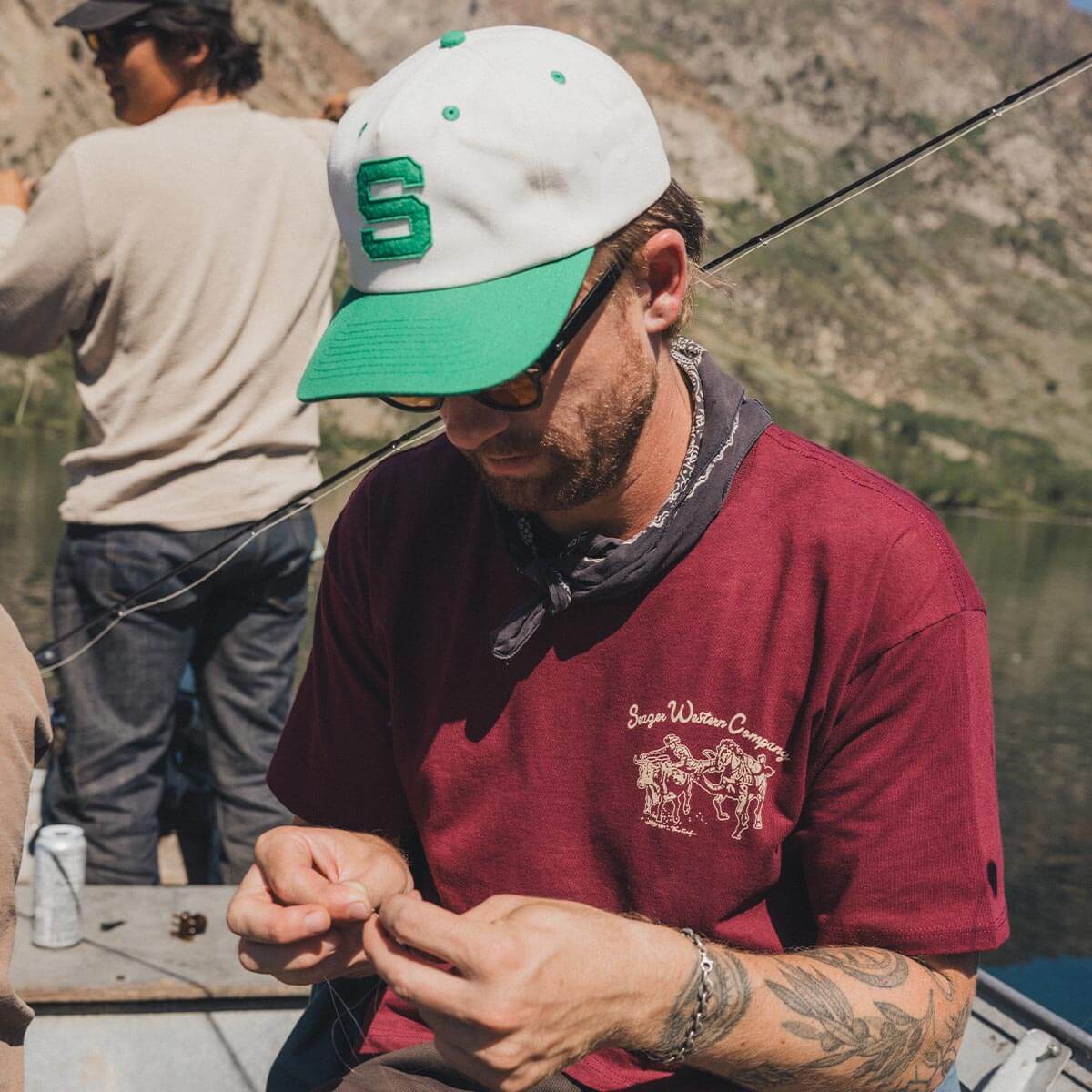 Era Snapback Cream/Green