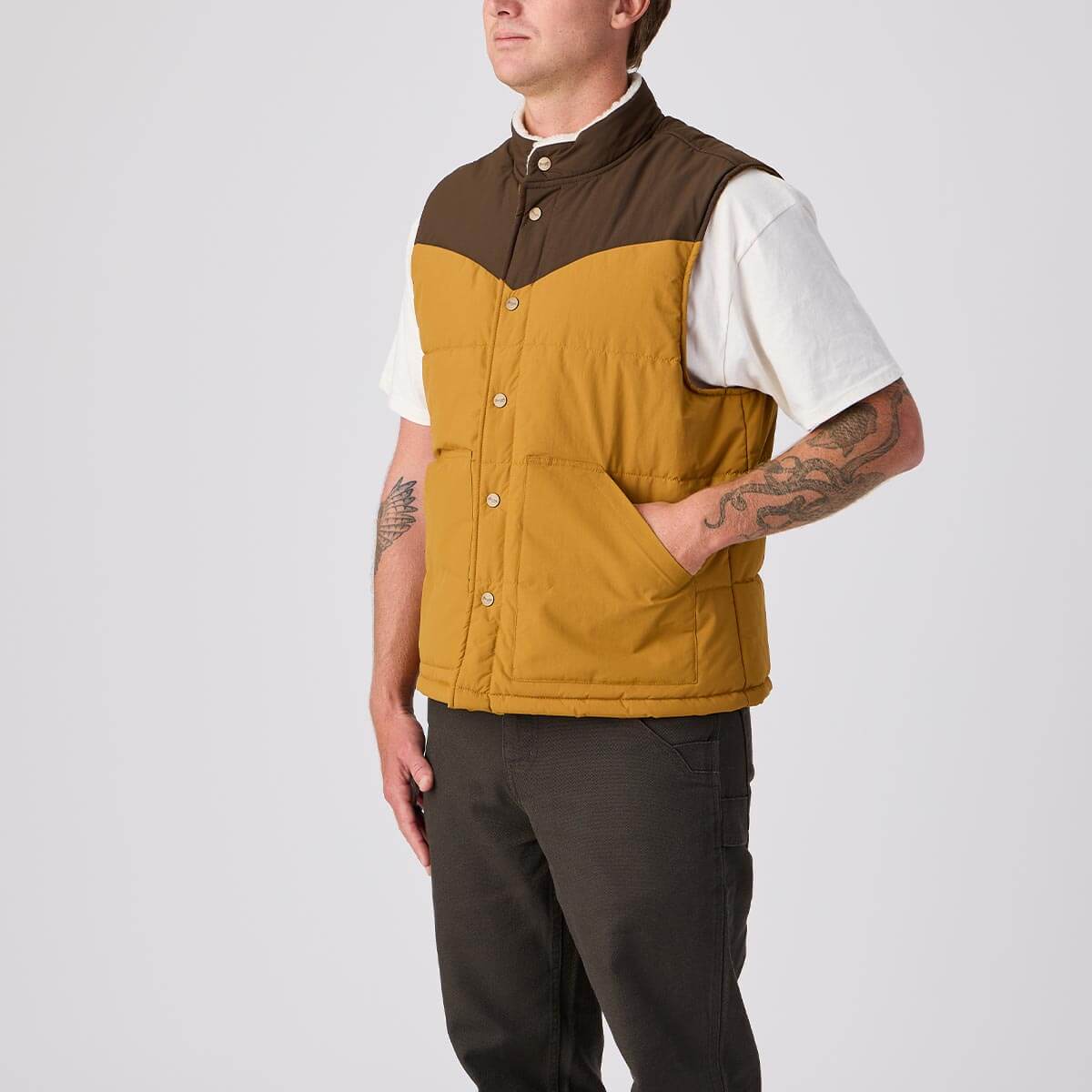 Bighorn Vest Rust Gold/Old Brown