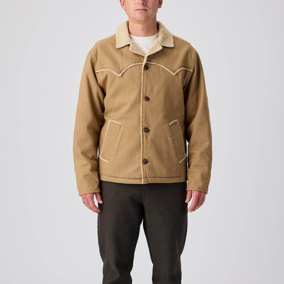 High Plains Jacket Tan Corduroy