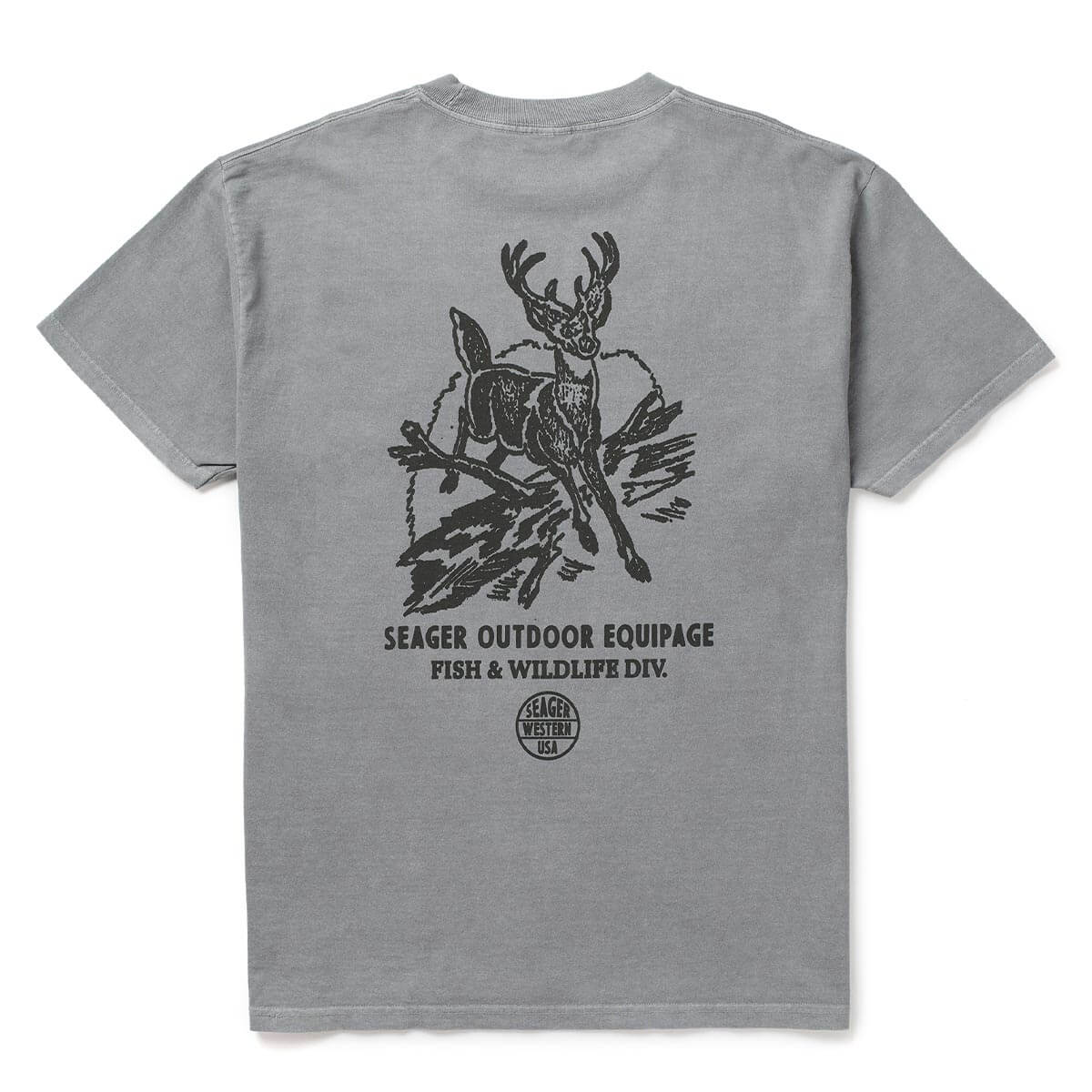F&W Division Premium Tee Pigment Grey