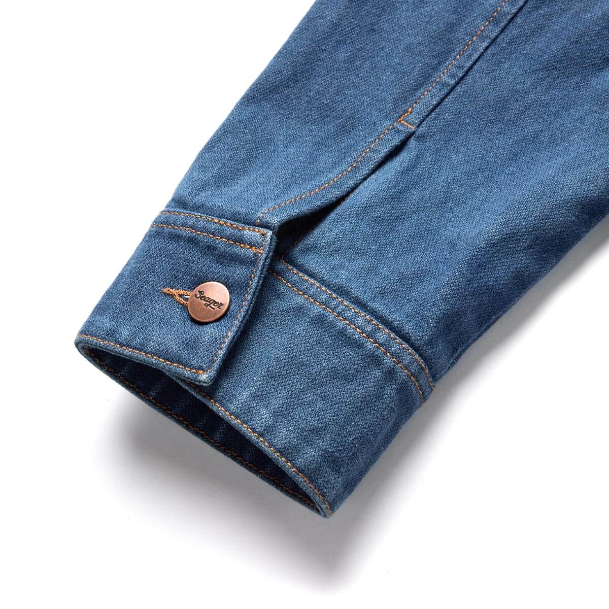 Freewheelin' Denim Jacket Rinsed Indigo – Seager Co.