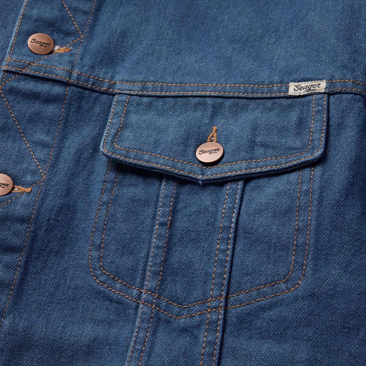 Freewheelin' Denim Jacket Rinsed Indigo