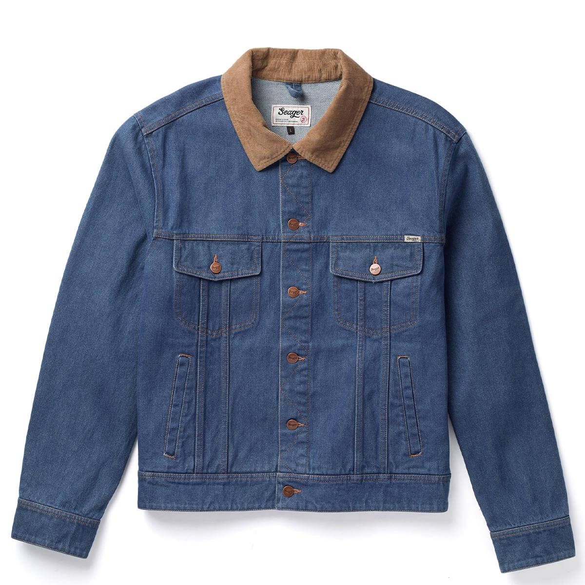 Freewheelin' Denim Jacket Rinsed Indigo