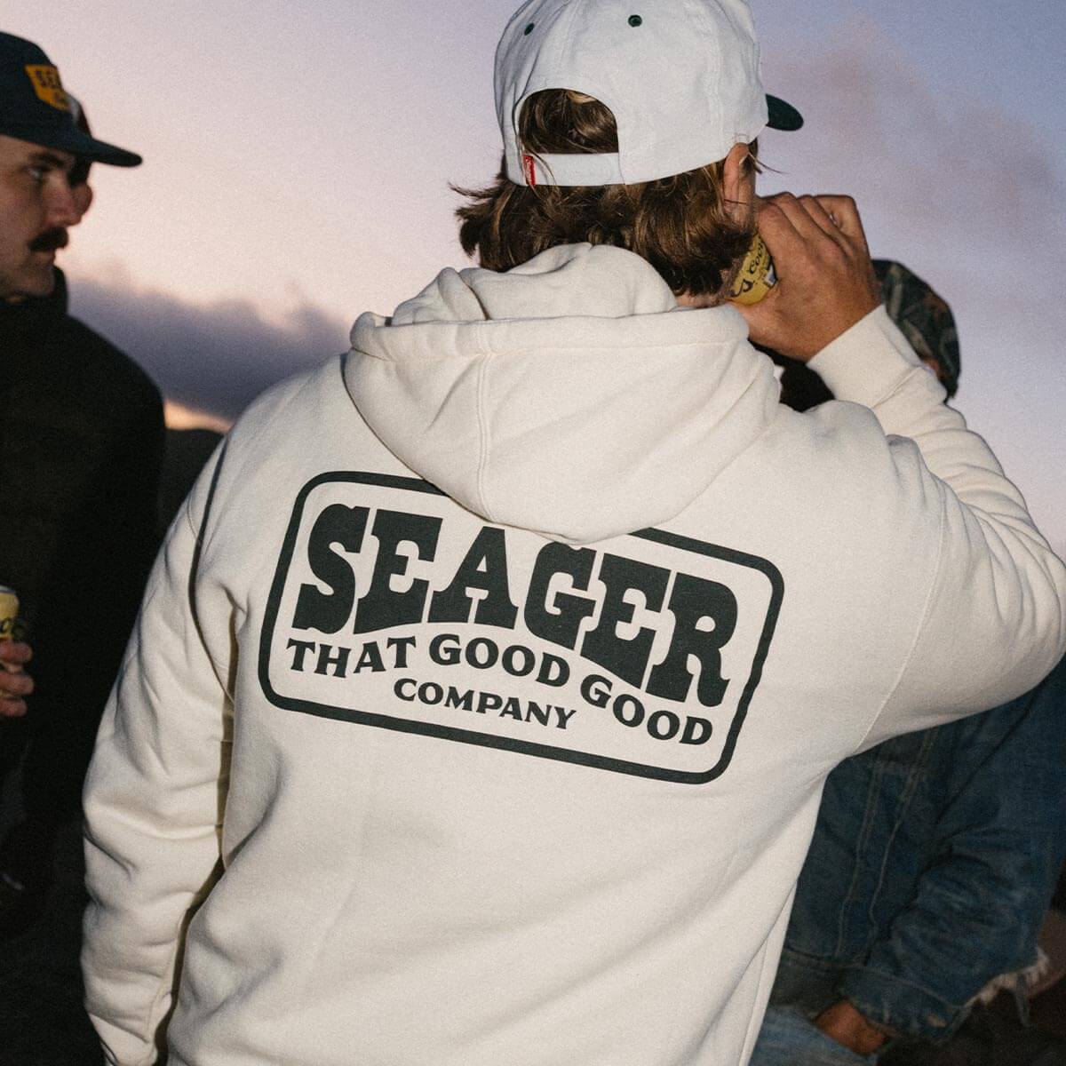 Good Good Hoodie Bone