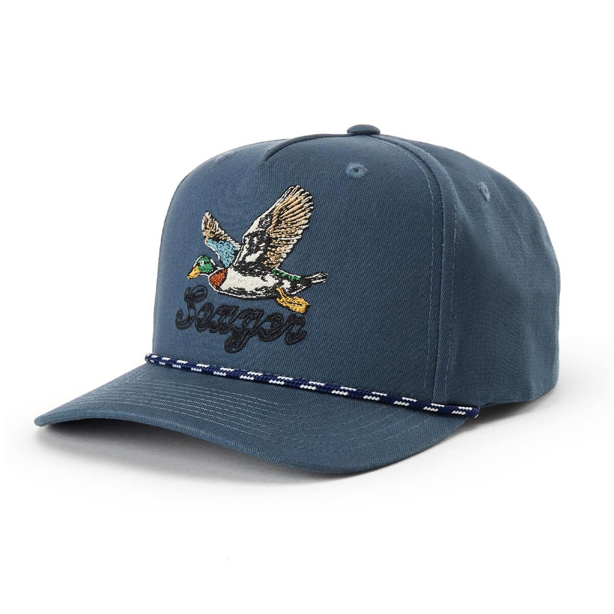 Greenhead Snapback Faded Denim