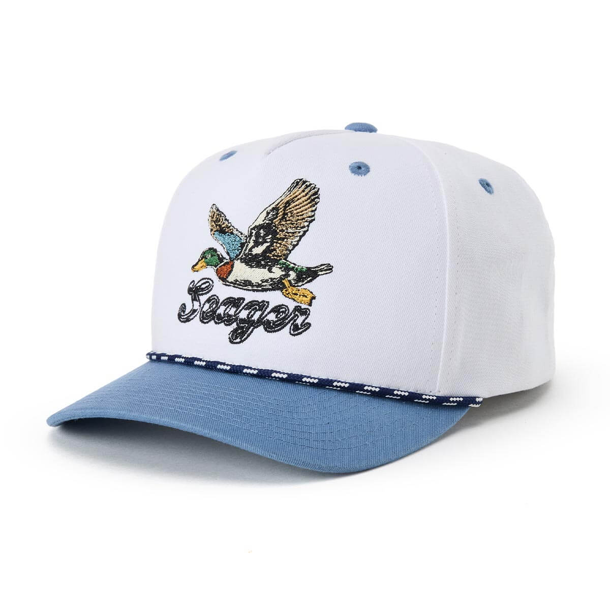 Greenhead Snapback White/Blue