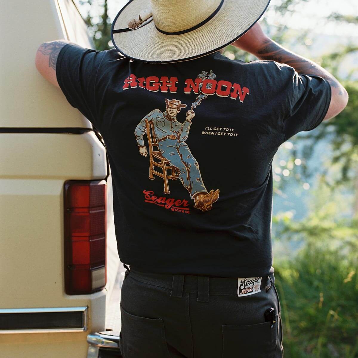 teee0629様 ブラック HI 28 旧型 High Noon Tee Vintage Black – Seager Co.