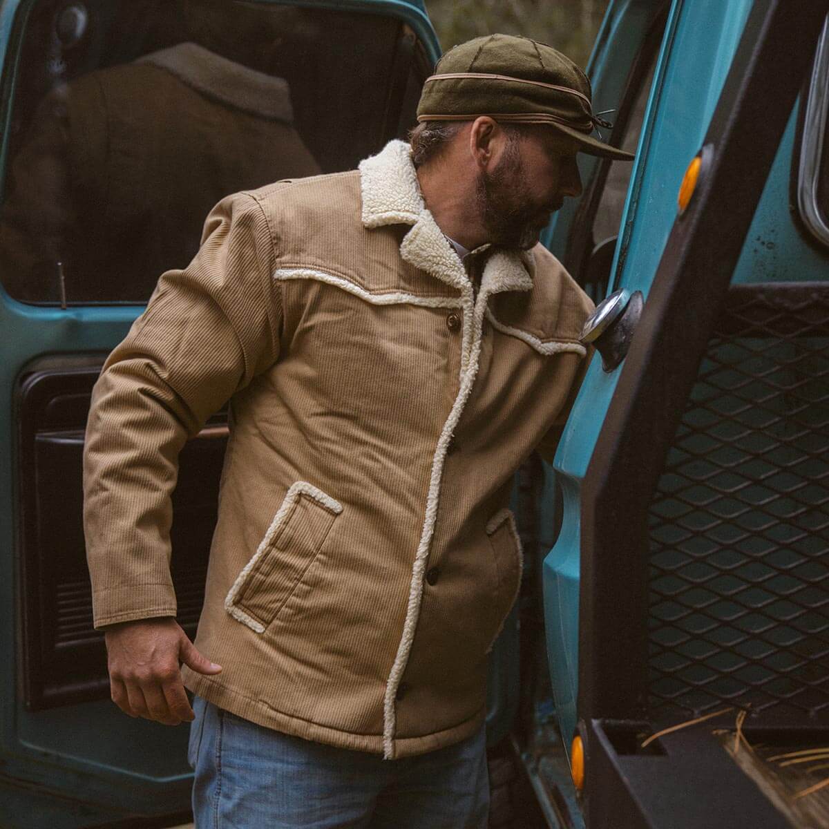 High Plains Jacket Tan Corduroy