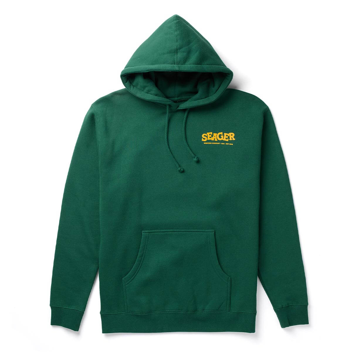 Horse Fried Hoodie Forest Green