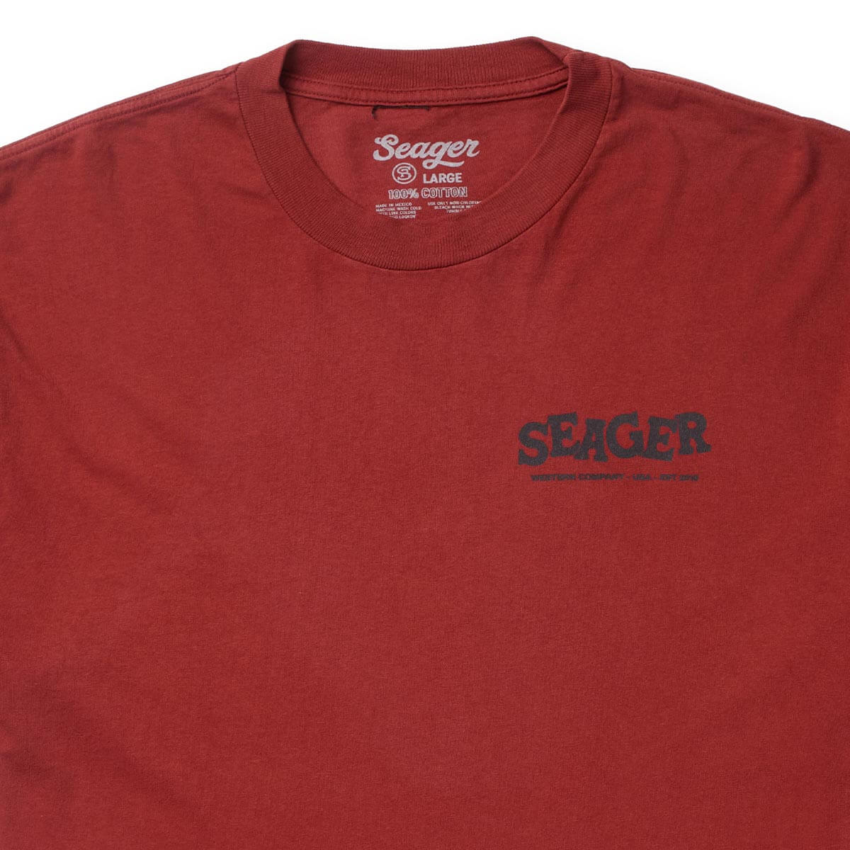 Horse Fried Tee Roasted Red