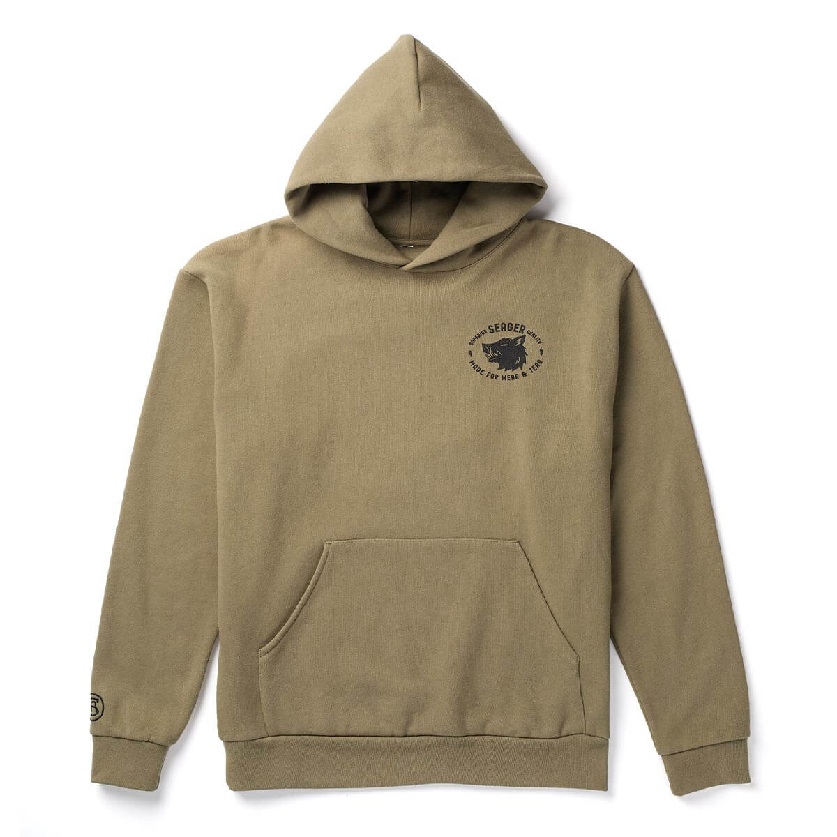 Iron Boar Premium Hoodie Olive