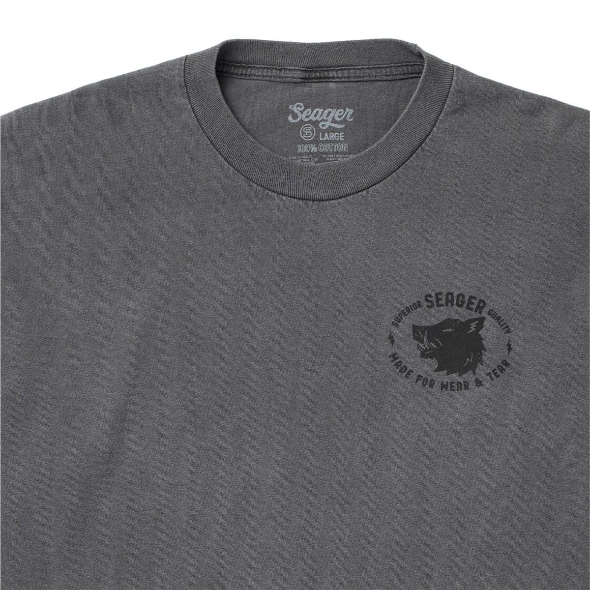 Iron Boar Premium L/S Tee Pigment Black